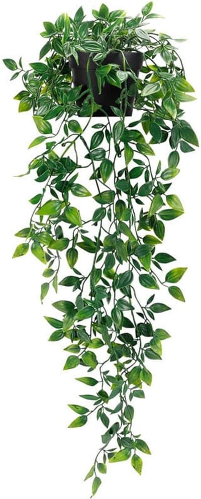 Ynkkvre - Kunstplant - hangende kunstplant - decoratief voor muur en interieur - kunststof - onderhoudsvrij en realistisch - ideaal voor huisdecoratie en bruiloften
