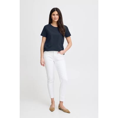 fransa - FRZASHOULDER TEE 1 - Dames - T-shirts
