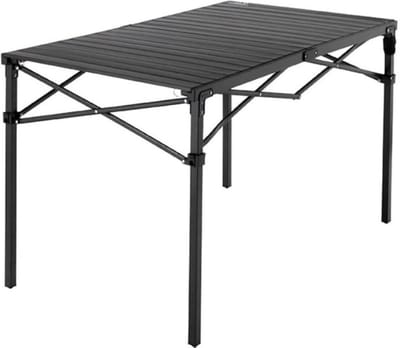Lichtgewicht en Weerbestendige Roll-Top Tafel voor Kamperen - Ideaal voor Buitenactiviteit
