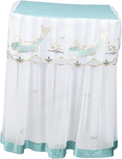 Wasmachinehoes - Droger Protector - Huishoudelijk Gebruik - Stijlvolle Decoratie - 87x60x60 cm - Zoals Getoond