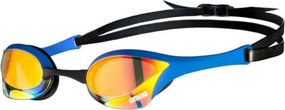 Uniseks Zwembril - Cobra Ultra Swipe, Geel en Koperblauw