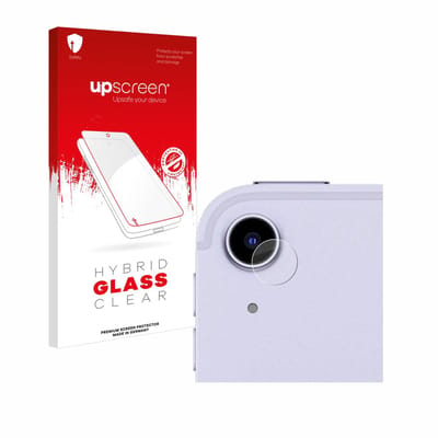 upscreen - Screenprotector voor Apple iPad Air 5 2022 (ALLEEN Camera Lens, 5. Gen.) - Folie Beschermfolie Beschermglas transparant