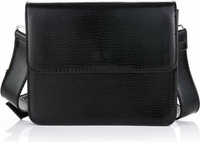 Michelle Bijoux Tas Crossbody Tas Metallic Zwart