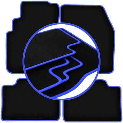 CARLUX-BLUE automatten voor: Nissan Primera P10 stationwagen, liftback, sedan (1990-1998)