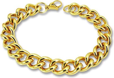 Amanto Armband Djessy G - 316L Staal - Gourmet Schakel - 11mm - 21cm