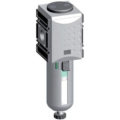 Voorfilter 0.3micron G1/2'' 500l/min Auto Polycarbonaat Futura 2