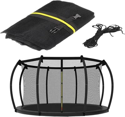Trampoline Veiligheidsnet - Trampoline Net - Veilig Springen - Eenvoudige Installatie - 305 cm - Meerkleurig