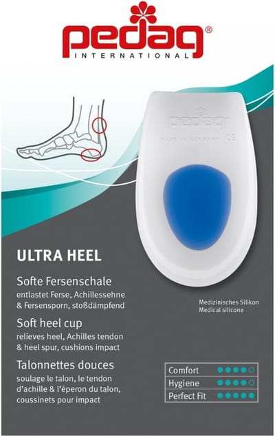 Pedag - Ultra Heel - Inlegzool - Hielspoor maat S / M