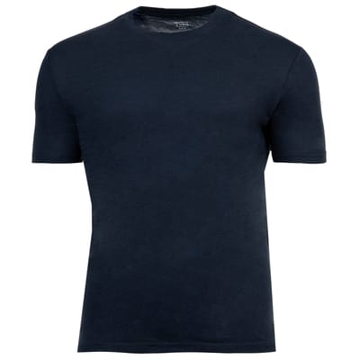 Scotch & Soda 3pk Mens Ultra Soft Crew Neck Tee Underwear Blk/blu/wht Maat: XL | Basic T-Shirts Outlet | Heren | Zwart