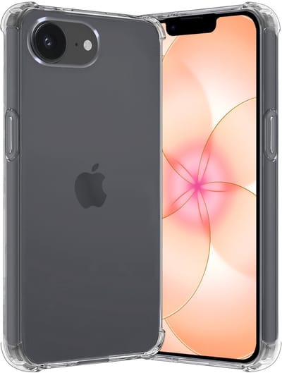 Hoes - Geschikt voor Apple iPhone 17e - Sterk & Shockproof - Siliconen Case - Back Cover - Telefoon Hoesje Shock Proof - Transparant