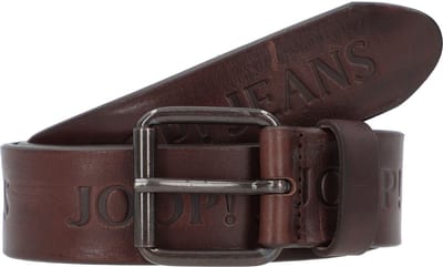 JOOP! Leren Riem Men's Jeans Belt 4,0 CM W90 D`Brown Donkerbruin