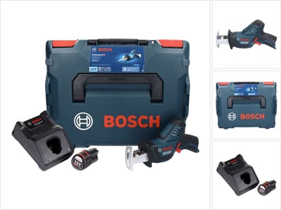 Bosch GSA 12V-14 Professional accu-reciprozaag 12 V + 1x accu 3,0 Ah + oplader + L-Boxx