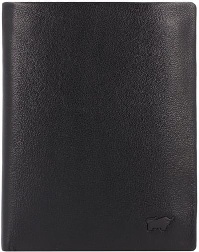 Braun Buffel Hannes Portemonnee Heren - Billfold - RIFD - Leer - Zwart