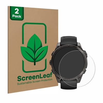 2 Stuks Screenprotector voor Garmin Fenix 8 / 8 Pro / 9 / 9 Pro (47 mm) - Hoogwaardige Beschermfolie transparant