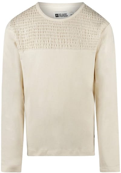 No Way Monday Meisjes T-shirt - Off white