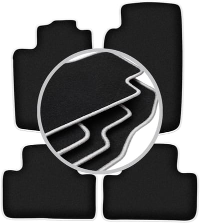CARLUX-SILVER automatten voor: Opel Vectra B hatchback, sedan, stationwagen, liftback (1996-2001)