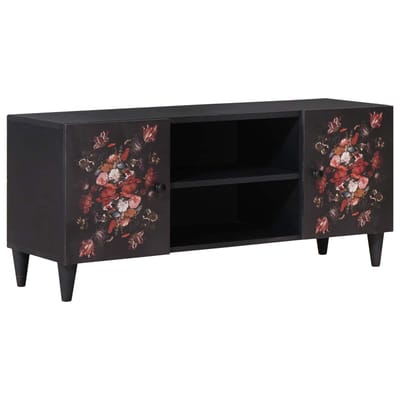 vidaXL - Opbergkasten - Multikleur - 105 - x - 33,5 - x - 46 - cm - Massief - Mango - Hout