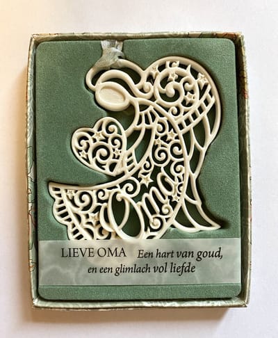 H&&H - Inspirerende woorden - Hanger - Oma - Gift - Engel - Spreuken - Spreuktegel