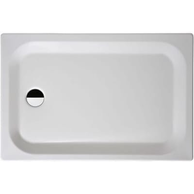 Bette Ultra shower tray super flat 100 x 80 x 2.5 cm with anti-slip Pro 1680-000AE