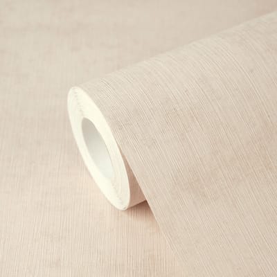 ELEGANT STRUCTUUR BEHANG | Textiellook - Beige Roze Grijs - A.S. Création Nordic Feeling