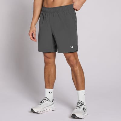MP Men's 7  2-in-1 Training Shorts - Dark Grey - XS