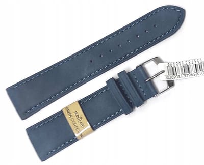 Morellato Blauw Vegan Nubuck Horlogeband 20 mm - Timo Green Collectie