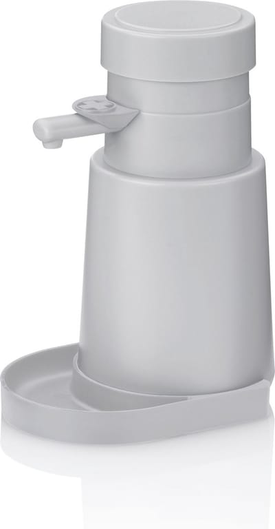 Zeep- en Desinfectie Dispenser, 0.45 L, Licht Grijs - Kela | Aurie