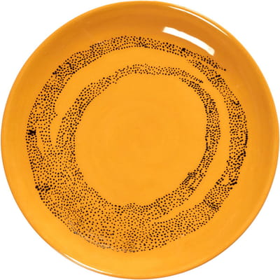 Serax - Ottolenghi Feast - Bord XS - Geel/Zwart - 16 Ø - 4 stuks