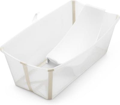 Opvouwbaar Babybadje - Babybad met Ondersteuning - Comfortabel Baden - Inclusief Pasgeboren Ondersteuning - 64 x 34 x 24 cm