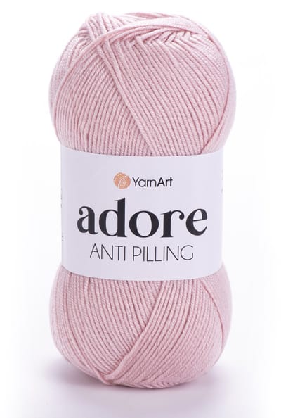 YarnArt Adore – Anti-Pilling Acryl Garen – Zacht & Kleurvast – Ideaal voor Kleding en Babyprojecten - Kleur 364