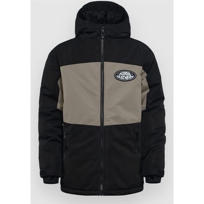Horsefeathers Juno Jeugdjas (zwart/taupe) - S