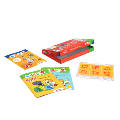 Loco Bambino - Pakket - Woezel & Pip - Letters & cijfers - 3-5 jaar