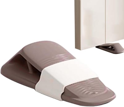 Deurstoppers Vloer - Deurwig Antislip - Deuren Op Hun Plaats - Dubbelzijdig Antislip - 13 x 5.5 x 5.5 cm