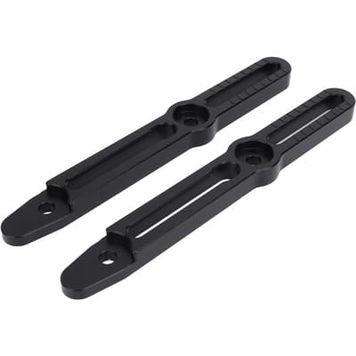 Windscherm Verstellers Beugel Kit Aluminium Geluid Verminderen Vervanging voor Suzuki V?Stroom 800DE DL800 zwart