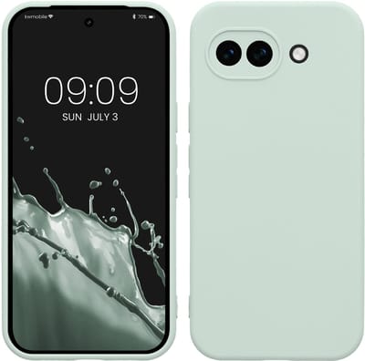 kwmobile telefoonhoesje geschikt voor Google Pixel 10a - Hoesje voor smartphone - Precisie camera uitsnede - In cool mint