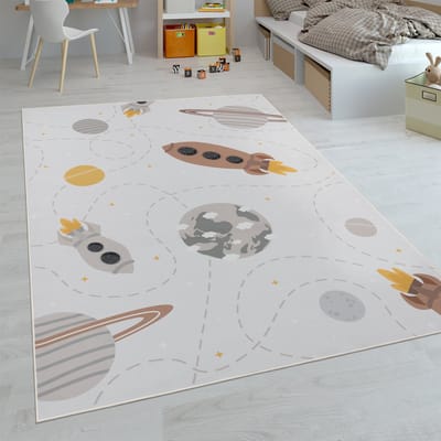 Paco Home Kindertapijt Laagpolige Vloerkleden Voor Kinderkamer Speelkleed Meerkleurig 160x220 cm