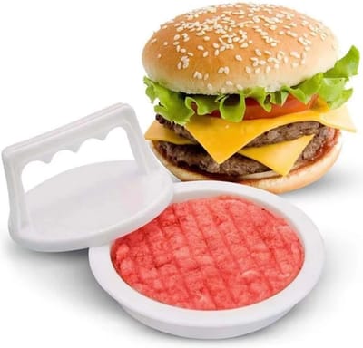 Keukengereedschap Multifunctionele Hamburger Pers Vleestaartvorm Burger Maker Gereedschap-Wit