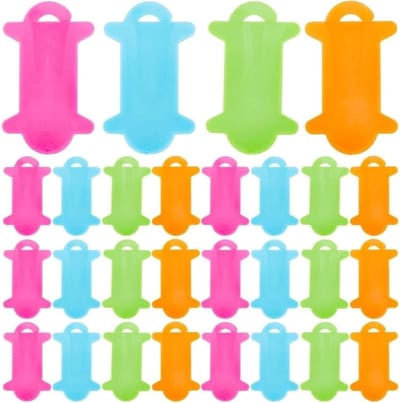 Plastic Garenklossen - Garen Spoelen - Draad Organiseren - Gladde Windsleuven - 400 Stuks - Veelkleurig