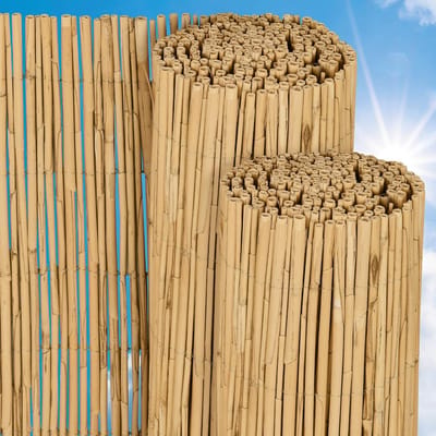 Sol Royal S36 – Rietmatten Privacyscherm 80x600 cm – Duurzaam & Weerbestendig Balkonscherm 100% Riet – Windscherm & Zonwering