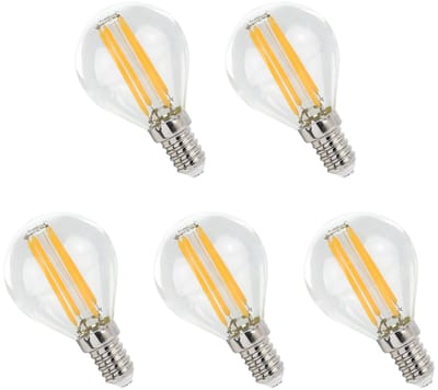 Spectrum LED Lamp E14 5.5W 230V - 660 Lumen - 2700K Warm wit - Gezellig licht - Energiezuinig - 5 stuks