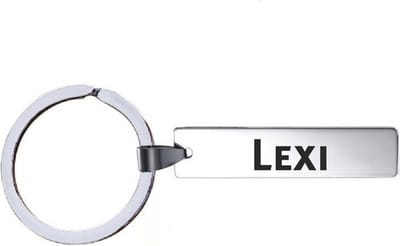 Sleutelhanger Met Naam - Lexi - RVS
