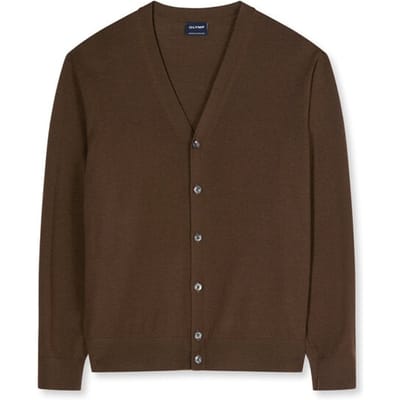 OLYMP Casual Breisel, Zwart-Bruin