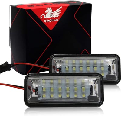 LED Kentekenverlichting Wit voor Subaru Forester Legacy Impreza WRX STI BRZ XV Crosstrek Toyota 86 FR-S