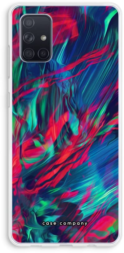 Case Company® - Hoesje geschikt voor Samsung Galaxy A71 hoesje - Pilgrims Of The Sea - Soft Cover Telefoonhoesje - Bescherming aan alle Kanten en Schermrand