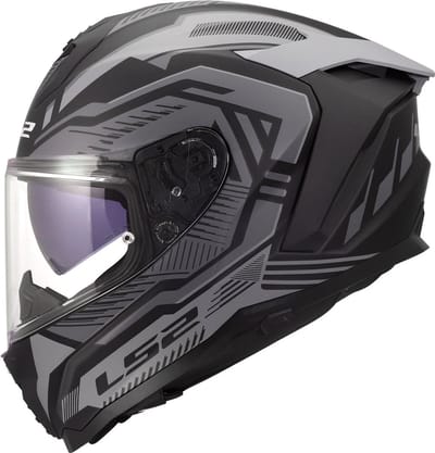 LS2 Helm Challenger II Dravix FF817 grijs maat 3XL