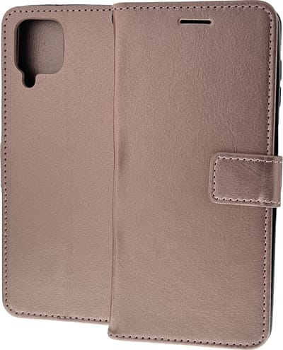 Portemonnee Book Case Hoesje Geschikt voor: Samsung Galaxy A12 rosegoud