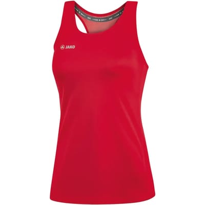 Jako Run 2.0 Dames Tank Top - Sporttops  - Rood - Maat 34
