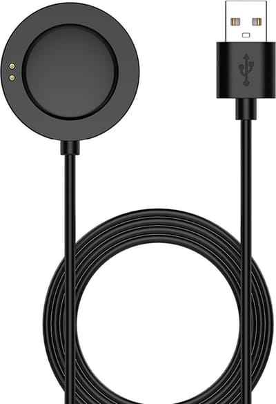 Strap-it Oplader / oplaadkabel - geschikt voor Xiaomi Watch 2 Pro / Xiaomi Watch S2 / Xiaomi Watch S3 - zwart