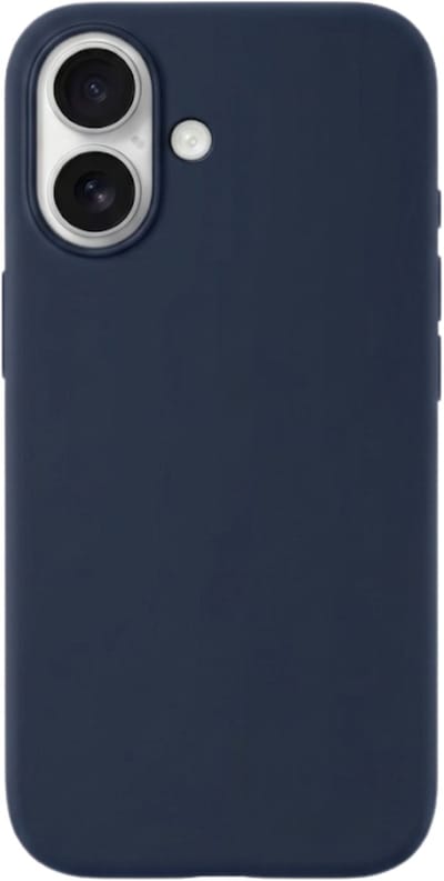 Mastersøn iPhone 17 Siliconen Hoesje MagSafe - Marineblauw - Geschikt voor MagSafe