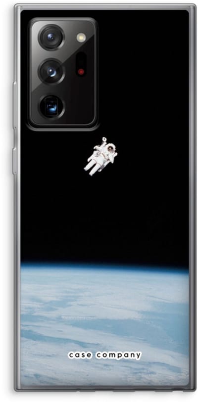 Case Company® - Hoesje geschikt voor Samsung Galaxy Note 20 Ultra / Note 20 Ultra 5G hoesje - Alone in Space - Soft Cover Telefoonhoesje - Bescherming aan alle Kanten en Schermrand